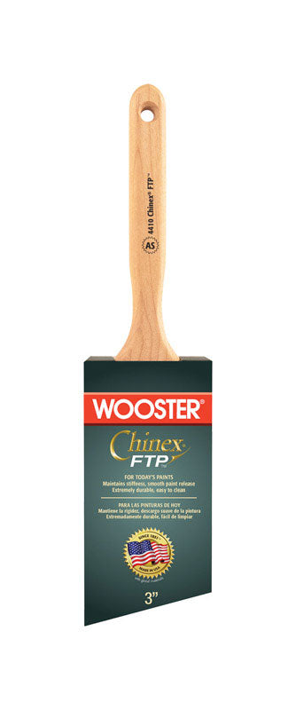 Wooster 3 in. W Angle Chinex Trim Paint Brush