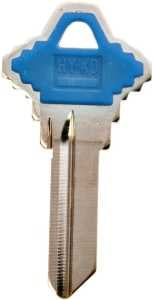 Hy-Ko 13005SC1PB Key Blank, Plastic, For: Schlage Cabinet, House Locks and Padlocks, Pack of 5