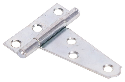 ProSource LTH-Z02-013L T-Hinge, Steel, Zinc, Fixed Pin, 180 deg Range of Motion, 8 (Pc) lb, Pack of 10