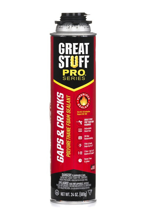 Great Stuff 341557 Foam Sealant, Orange, 24 oz Can