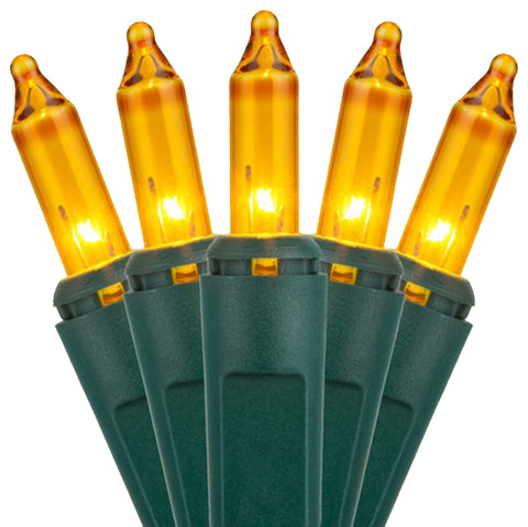 Hometown Holidays 2980-10/U13Y072M Light Set, 100-Lamp, Gold Lamp