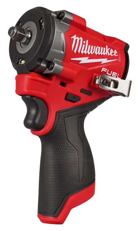 Milwaukee M12 FUEL Series 2562-20 Stubby Impact Wrench, Tool Only, 12 ...