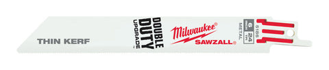Milwaukee 6 in. L 24 TPI Bi-Metal Sawzall Blade 5 pk