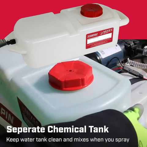 Chapin 97761E Tow Behind Sprayer, 25 gal Tank, 15 ft L Hose
