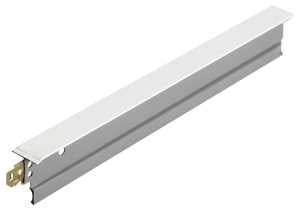 USG SDX416 Cross Tee, 4 ft L, 1 in Thick, Steel, Galvanized