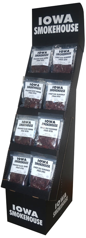 Iowa Smokehouse IS-DSB01 Steak Bites, Black Pepper, Sweet Old Fashione ...