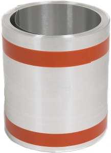 Amerimax 70406 Roll Valley Flashing, 10 ft OAL, 6 in OAW, Galvanized Steel