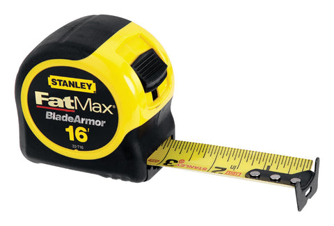 Stanley FatMax Tape Measure 1-1/4 in. W x 16 ft. L