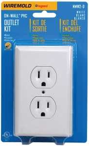 Wiremold NMW2D Duplex Switch, 15 A, White