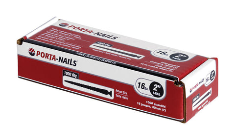 Porta-Nails 2 in. L 16 Ga. Flooring Nails 1,000 pc.