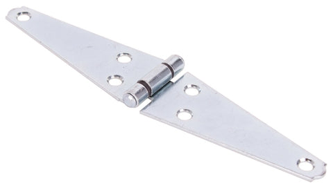 ProSource HSH-Z04-013L Strap Hinge, 2 mm Thick Leaf, Steel, 180 Range of Motion, Pack of 10