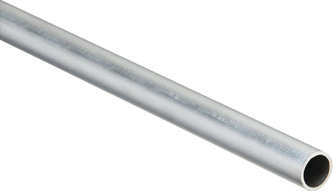National Hardware 4206BC Series N247-528 Metal Tube, Round, 48 in L, 3/4 in Dia, 1/16 in Wall, Aluminum, Mill