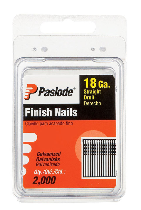 Paslode 1-1/4 in. L 18 Ga. Galvanized Finish Brad Nails 2,000 pk