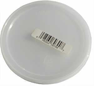 ENCORE Plastics 30300 Paint Bucket Lid, White, For: 1/2 pt Container, Pack of 100