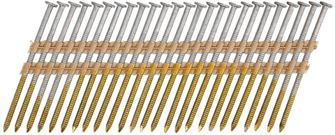 ProFIT 0710176S Collated Nail, 3 in L, 316 Stainless Steel, Round Head, Ring Shank