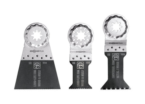 Fein StarlockPlus Bi-Metal E-Cut Saw Blade Set 3 pk