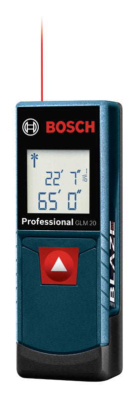 Bosch BLAZE GLM 20 Laser Distance Measurer 65 ft. L