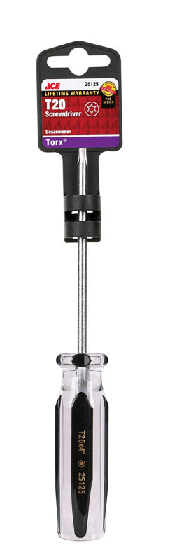 Ace T20 Torx Screwdriver 4 in. L