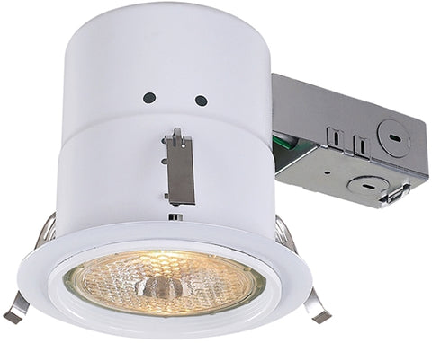 Canarm RN45RC2PHWH Recessed Light, 9 in W x 5-1/4 in H Dimensions, 65/75 W, 1-Lamp, BR30/PAR30L Lamp, White