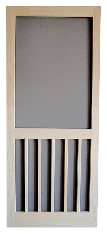 Screen Tight W5BAR32 Screen Door, Natural Light Brown