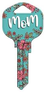 KW1 KEYBLANK #1 MOM, Pack of 5