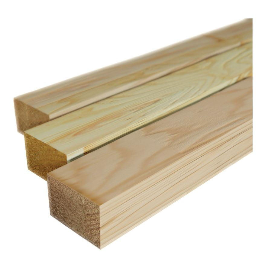 2 x 3, Southern Pine, No. 2, Kiln Dried, Surfaced on 4 Sides