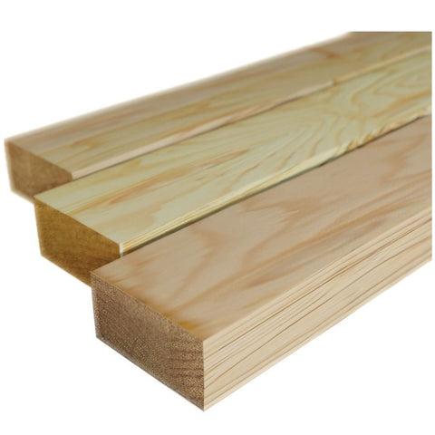 2 x 4, Fir, C & Better, Kiln Dried, Surfaced on 4 Sides