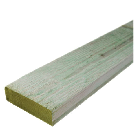 2 x 8, Pine, No. 1, Pressure Treated (MCA .15), Surfaced on 4 Sides