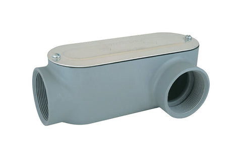 Sigma 1 in. Dia. x 5-13/16 L Conduit Body Die-Cast Aluminum