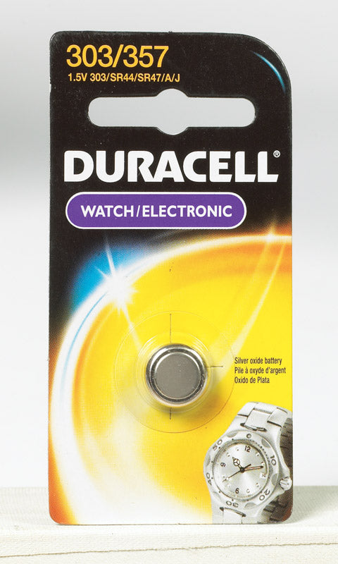 Duracell Watch/Electronic Battery 303/357 1.5 volts 1 pk