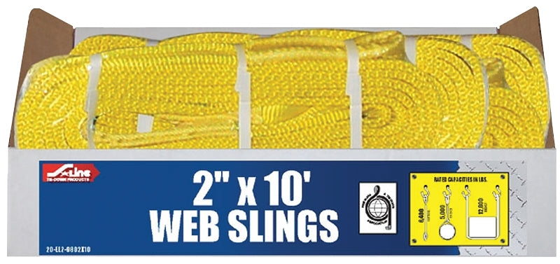 2 Eye and Eye 2 Ply Lifting Sling EE 2 902P 10 2 Eye and Eye 2 Ply Lifting Sling EE 2 902P 10