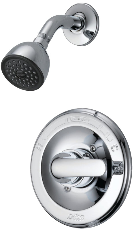 Peerless 132900 Shower Faucet, 2 gpm, 2-5/8 in Showerhead, Brass