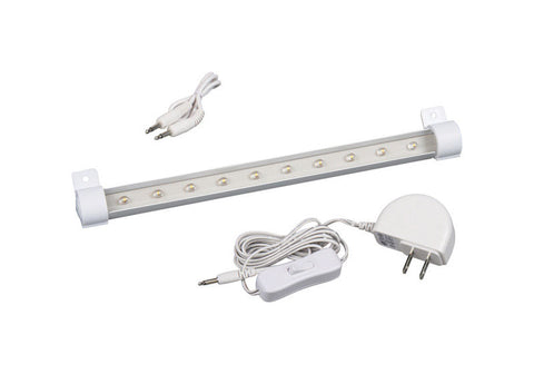 Westek 10 in. L Plug-In LED Under Cabinet Light Strip White