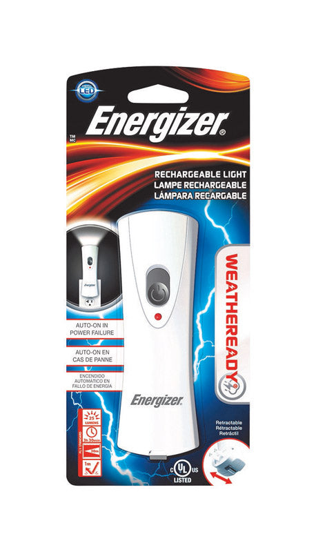 Energizer Energizer 8 lumens Rechargeable Flashlight LED NiMH White