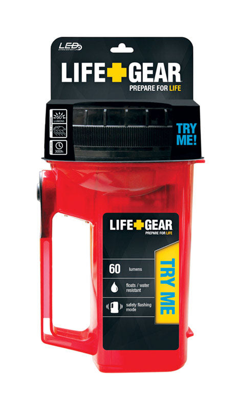 Life+Gear Glow 60 lumens Lantern LED AA Red
