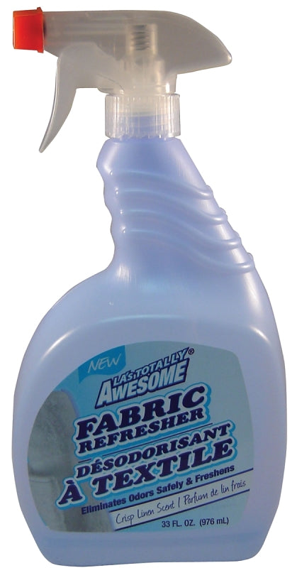 LA's TOTALLY AWESOME 147 Fabric Refresher, 33 oz, Crisp Linen
