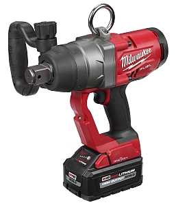 Milwaukee 2867-22 Impact Wrench, Battery Included, 18 V, 1 in Drive, 0 to 2450 ipm, 1800 rpm Speed