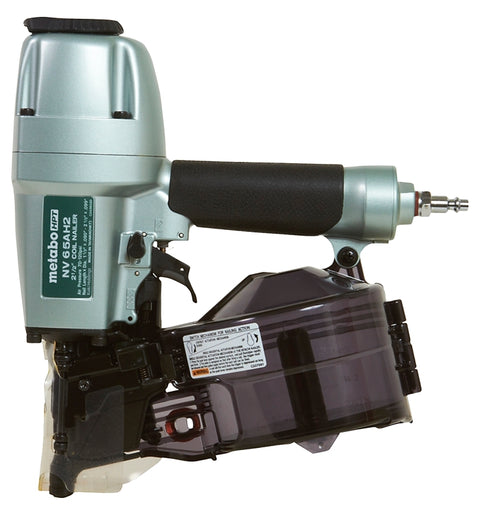 Metabo HPT NV65AH2M Siding Nailer, 200 to 300 Magazine, Coil, Plastic Sheet Collation, 1-1/2 to 2-1/2 in L Fastener