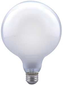 Sylvania 15793 Incandescent Lamp, 100 W, G40 Lamp, Medium E26 Lamp Base, 1050 Lumens, 2850 K Color Temp