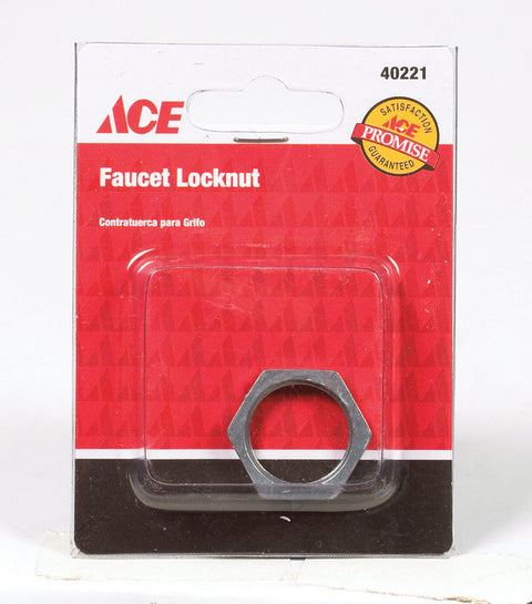 Ace Diecast Zinc Faucet Locknut 1/2 in. Dia.