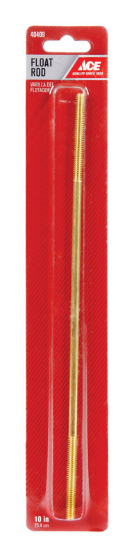 Ace Float Rod 10 in. L Brass