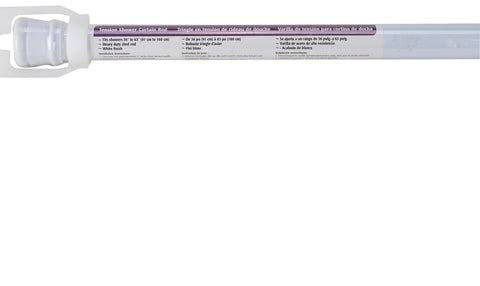 Simple Spaces SD-SR36-W3L Shower Curtain Rod, 7-1/2 lb, 36 to 63 in L Adjustable, 1 in Dia Rod, Steel, Powder-Coated