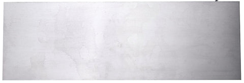 National Hardware 4215BC Series N316-315 Metal Sheet, 8 in W, 24 in L, Plain Tread, Aluminum, Mill, Pack of 3