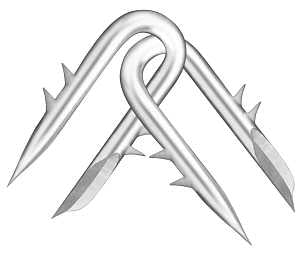 Rangemaster 7477 Fence Lock Staple, 2 in L, Galvanized, 8 Gauge