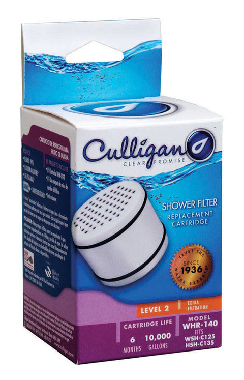 Culligan Clear Promise White Showerhead Filter