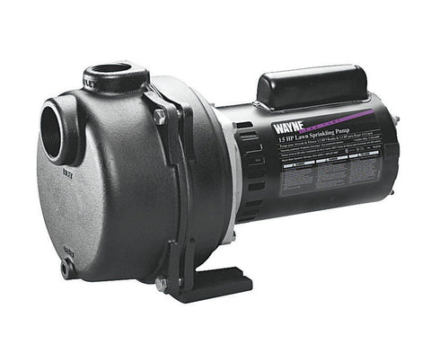 Wayne Cast Iron Sprinkler Pump 1-1/2 hp 2900 gph 115 volts