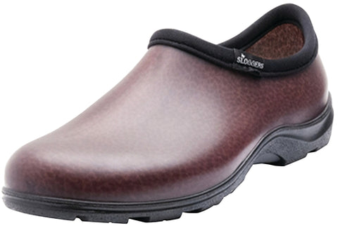 Sloggers 5301BN09 Comfort Rain and Garden Shoe, 9, Brown, Resilient Resin Upper