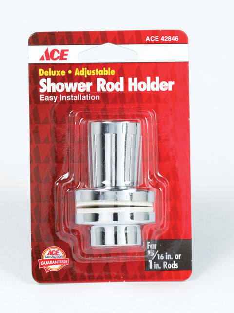 Ace Chrome Shower Rod Holder