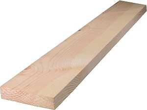 ALEXANDRIA Moulding 0Q1X4-70048C Common Board, 4 ft L Nominal, 4 in W Nominal, 1 in Thick Nominal, Pine