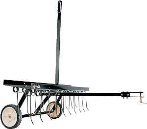 Agri-Fab 45-0294 Lawn Dethatcher, 41 in OAW, 40 in OAD, 41 in OAH, Steel